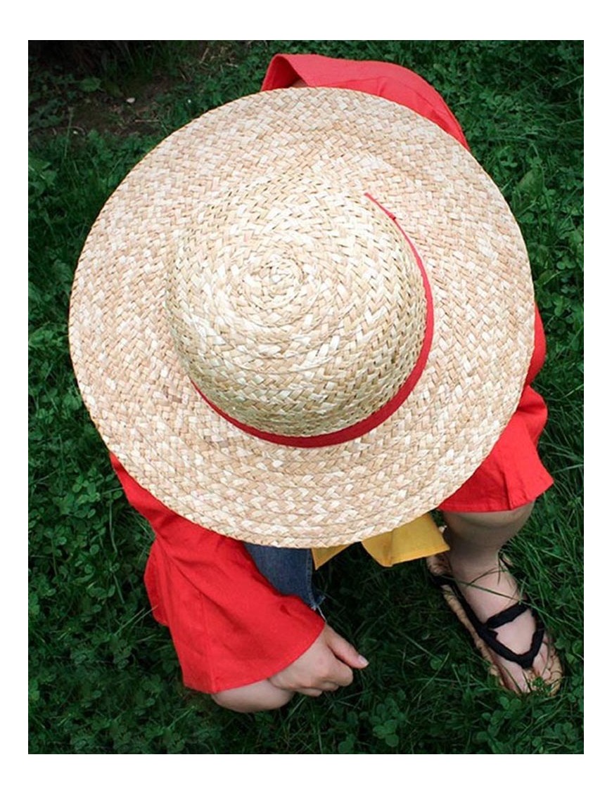 Grand Chapeau De Paille One Piece Chapeau de paille - One Piece - Luffy - Taille adulte