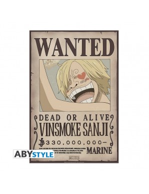 One Piece - Poster "WANTED SANJI"