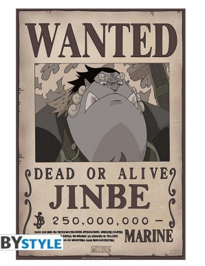 One Piece - Poster "WANTED JINBE"