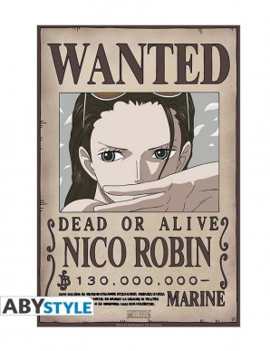One Piece - Poster "WANTED ROBIN"