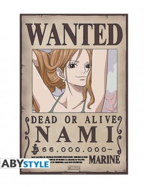 One Piece - Poster "WANTED NAMI"