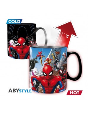 Thermo reactive mug -  Marvel - Spiderman...