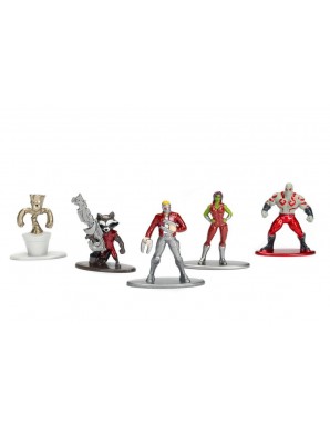 Guardians of the Galaxy - Marvel Comics pack 5 Diecast Nano Metalfigs 4 cm figures