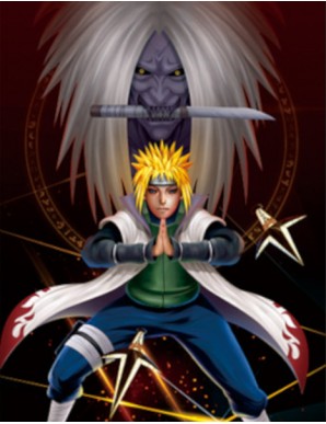 Poster Framed - Naruto -Father of naruto:...
