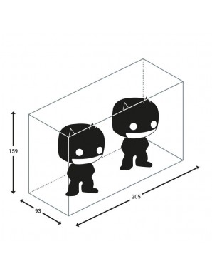 Ultimate Guard Protective protection pour figurines Funko POP!™ Double Size