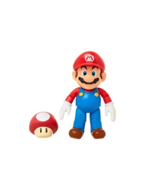 Figurine articulée - Super Mario - Mario & Champ