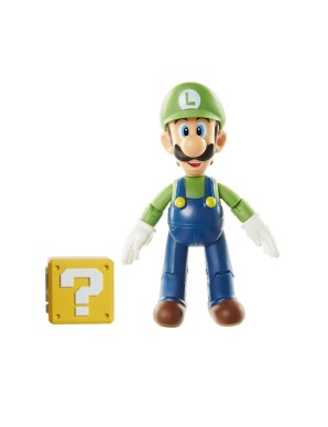 Figurine articulée - Super Mario - Luigi & Block