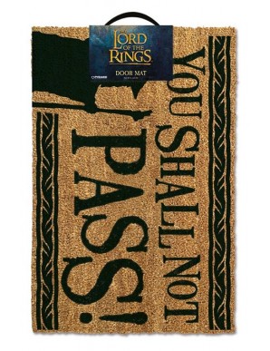 The Lord of The Rings - Doormat -  You Shall Not Pass 40 x 60 cm