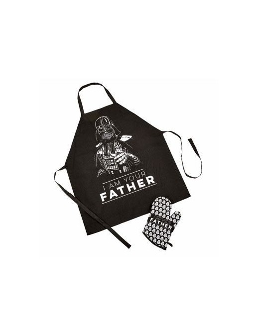 Star Wars Fête des pères tablier avec gant I Am Your Father