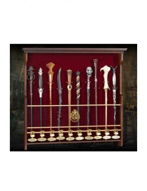 Harry Potter wall display for 10 wands