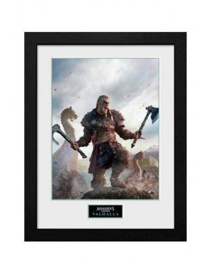 Assassins Creed Valhalla framed poster Collector Gold Edition