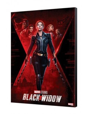 Black Widow Movie tableau en bois BW Movie...