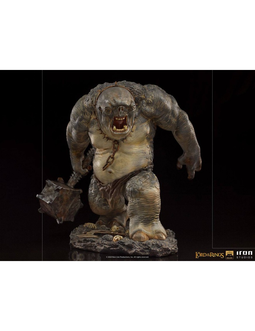 Le Seigneur des Anneaux statuette 1/10 Deluxe BDS Art Scale Cave Troll 46 cm