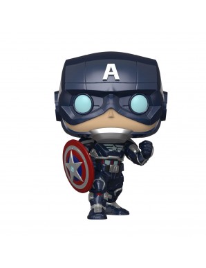 Pop!  Avengers Game - Stark Tech Suit Captain America