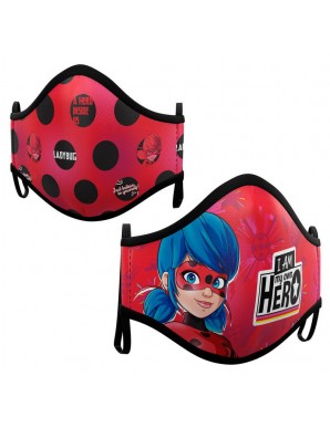 Ladybug pack 2 assorted kids face masks