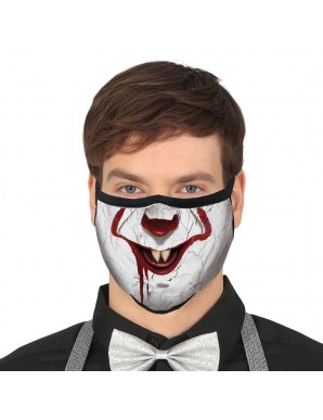 Clown reusable mask 3 layers