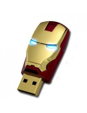 Clef USB Iron Man - Tête rouge - Avengers - 8Go