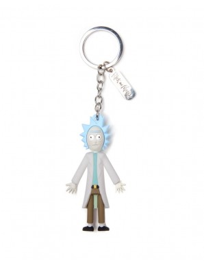 Keychain 3D Rick and Morty - Rick 5 cm