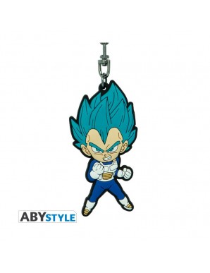 PVC Keychain - Vegeta Saiyan Blue - Dragon Ball Super