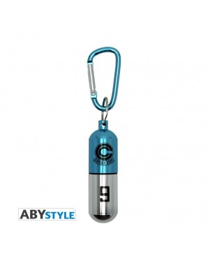 Porte-clés Aluminium - Dragon Ball - Capsule Bleu