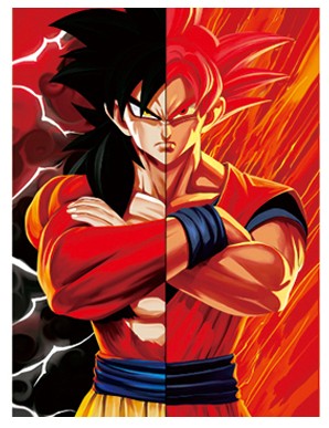  Dragon Ball Super Goku 3D Lenticular Wall Art Poster With  Frame: Posters & Prints