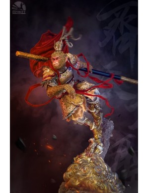 Myth Series: Red Monkey King 1:4 Scale Statue