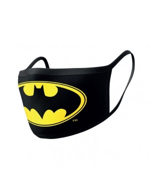 Batman pack 2 Masques en tissu Logo