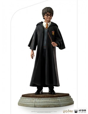 Harry Potter at the school of wizards statuette...